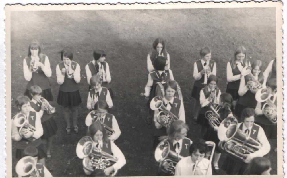 Marching practice 1969/70 (2)