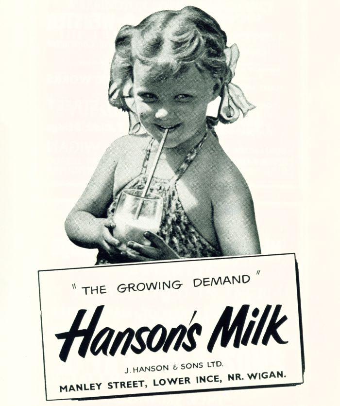 Hanson's Milk, Manley Street, Ince