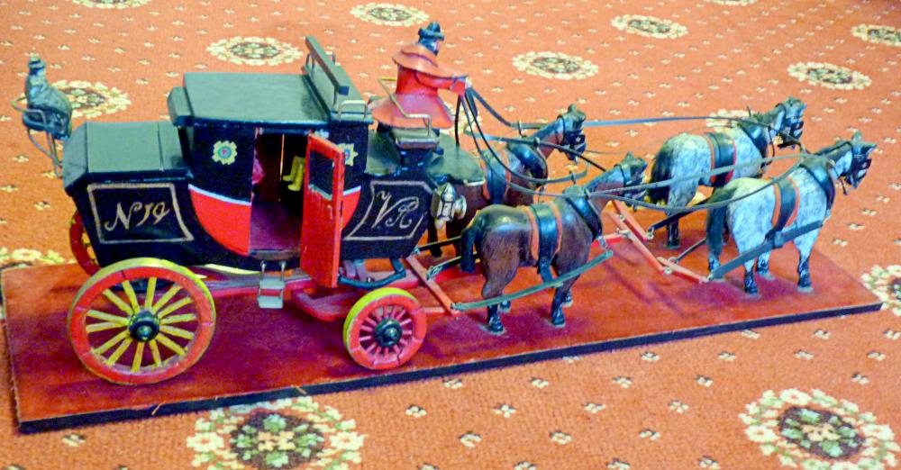 Model Royal Mail coach