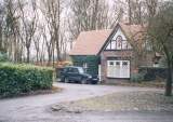 Mowpin Lodge. Entrance to Haigh Plantations from Higher Lane, Haigh