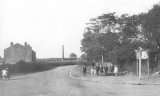 Along Shevington Lane at the junction with Church Lane