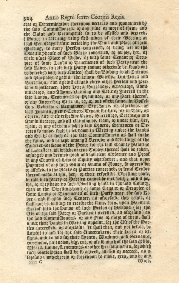 Act of Parliament, page 7