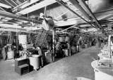 A line of refining mills. (Keystone Paints & Varnish Co. Ltd.)