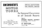 Unsworth's Motor Tours