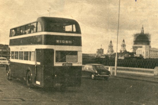 Wigan Corporation bus