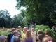 Sir Ian McKellen in Mesnes Park, Wigan. (81K)