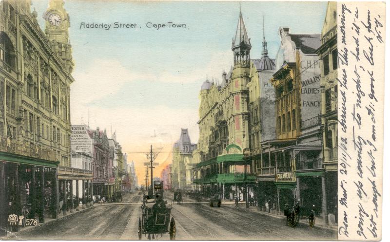 Postcard, Cape Town to Wigan
