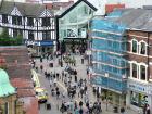 View from the top of Wigan Parish Church tower, October 2008 View from the top of Wigan Parish Church tower, October 2008
