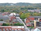 View from the top of Wigan Parish Church tower, October 2008 View from the top of Wigan Parish Church tower, October 2008