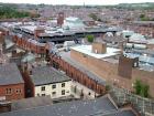 View from the top of Wigan Parish Church tower, October 2008 View from the top of Wigan Parish Church tower, October 2008