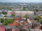 View from the top of Wigan Parish Church tower, October 2008 View from the top of Wigan Parish Church tower, October 2008