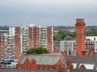 View from the top of Wigan Parish Church tower, October 2008 View from the top of Wigan Parish Church tower, October 2008