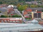 View from the top of Wigan Parish Church tower, October 2008 View from the top of Wigan Parish Church tower, October 2008