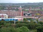 View from the top of Wigan Parish Church tower, October 2008 View from the top of Wigan Parish Church tower, October 2008
