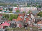 View from the top of Wigan Parish Church tower, October 2008 View from the top of Wigan Parish Church tower, October 2008