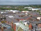 View from the top of Wigan Parish Church tower, October 2008 View from the top of Wigan Parish Church tower, October 2008