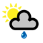 Light rain shower Light rain shower