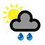 Heavy rain shower Heavy rain shower