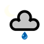 Light rain shower Light rain shower