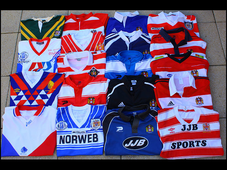 Assorted Rugby Shirts