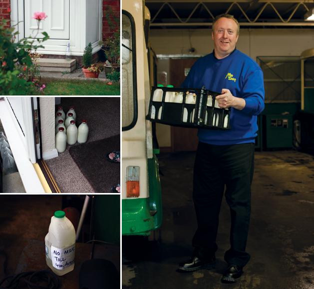 Ian Kay - the winner of a competition Milkman of the year 2009 in the UK / 2012