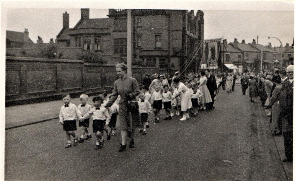 St Andrew's Walking Day. Late 1940's or early 1950's 