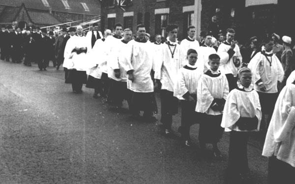 St Mary's Choir, c1955.
