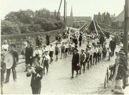 Ince St Mary's Walking Day, 1950.