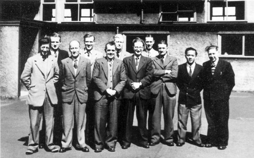 Teachers at Highfield Secondary School 1956.