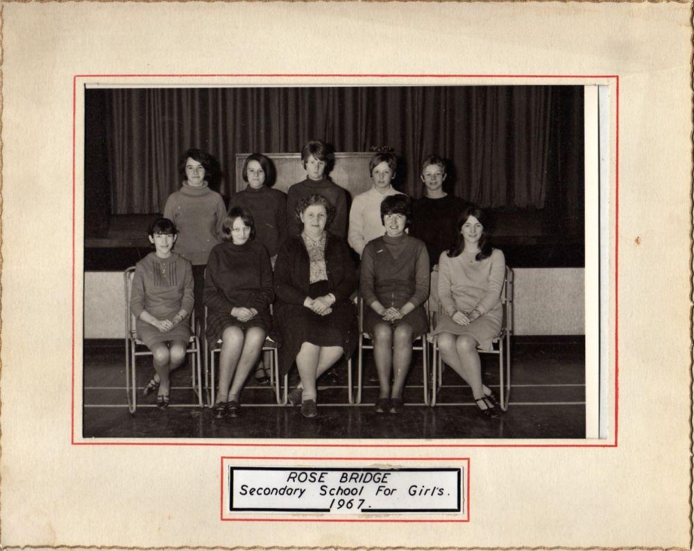 Fifth Form Secretarial Class, 1967.