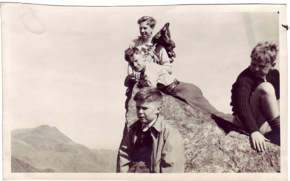 school trip to Lakes 1954 or 1955