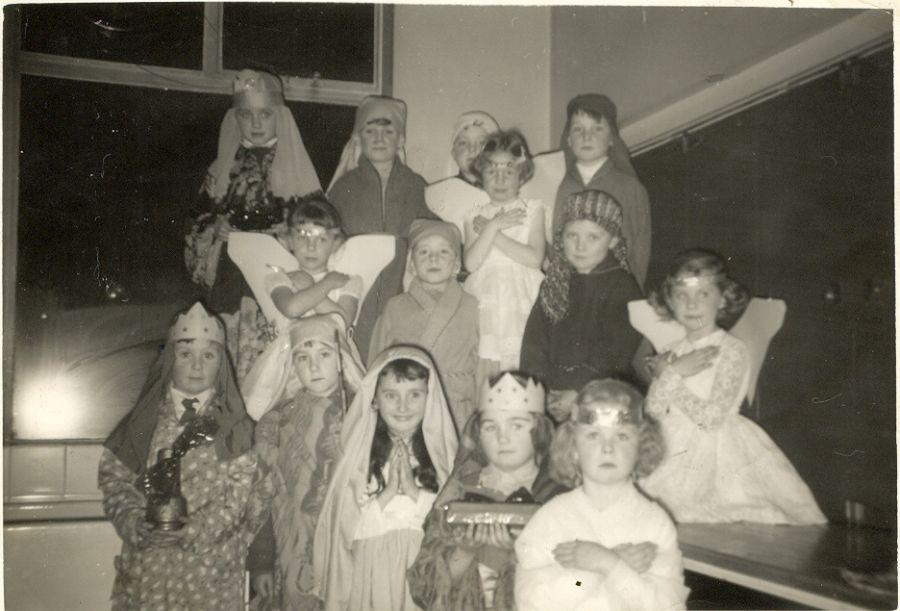 School play at St Cuthberts, Christmas 1963/4.