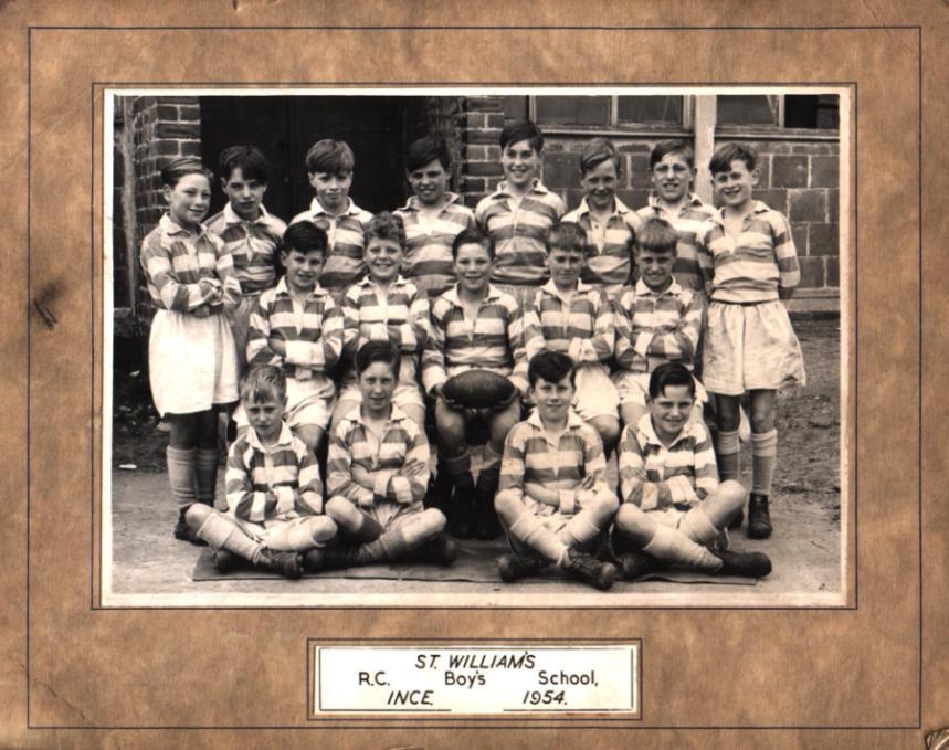 St Williams rugby team, 1954.