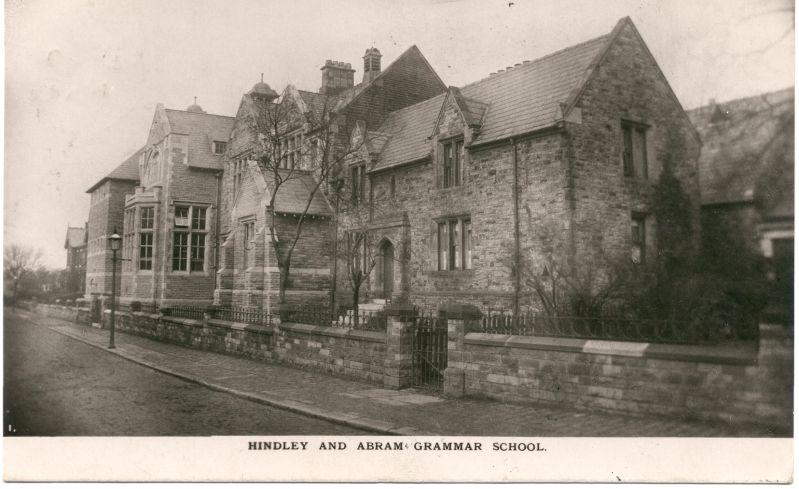 Hindley & Abram Grammar School. 1913.