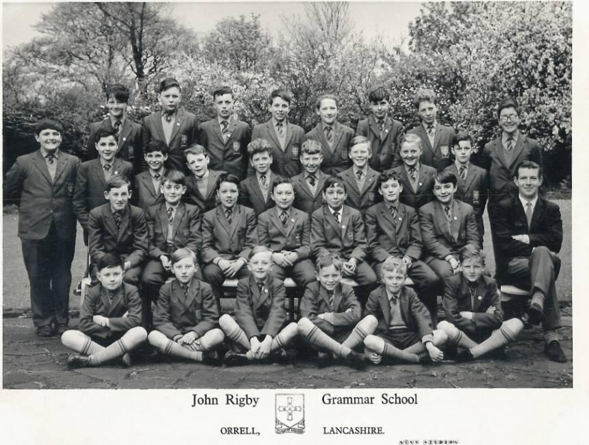 Class 1C at John Rigby Grammar School taken in the academic year 1962 - 63.