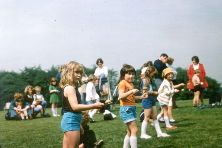Sports Day at Ashfield Park, c1977.