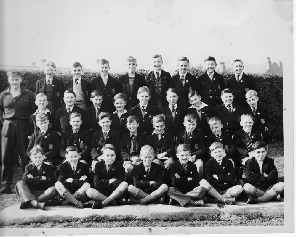 Ashton-inMakerfield Secondary School Class Photo 1956 