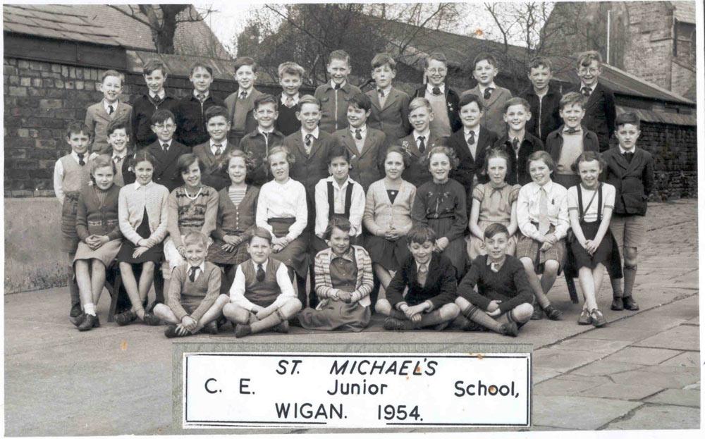 St Michael's C.E. Junior School, Wigan, 1954
