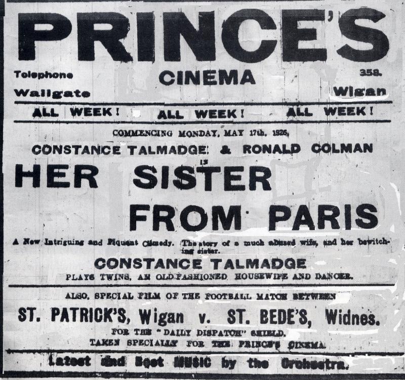 Advert for film of 'Daily Dispatch Shield' Final