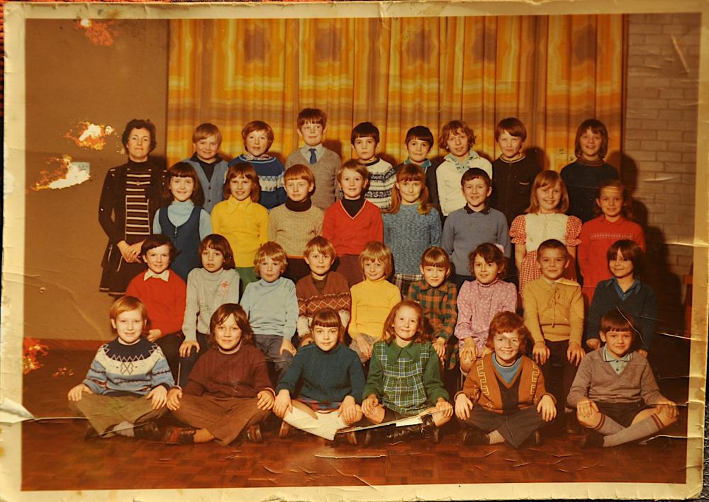 Junior 2 class photo 1973
