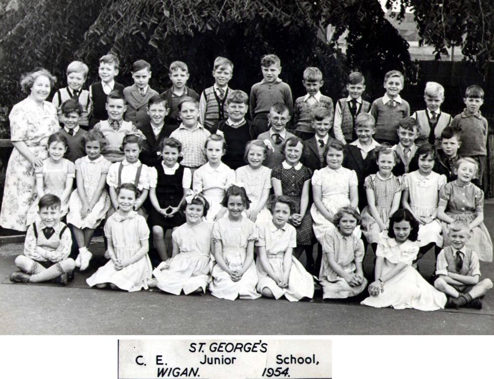 St George's C. E. Junior School, 1954.