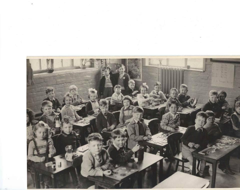 St Elizabeth's School Aspull in the 1950's.