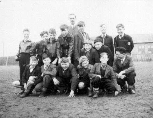 Pupils at Highfield Secondary School c1956.