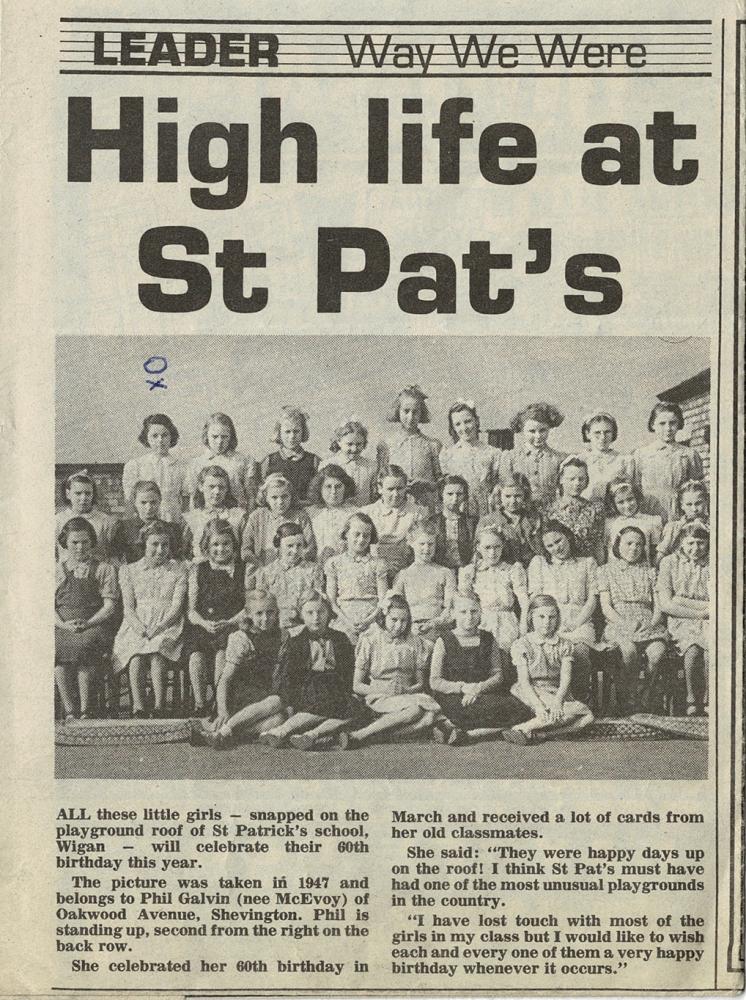 Newspaper cutting May 1994