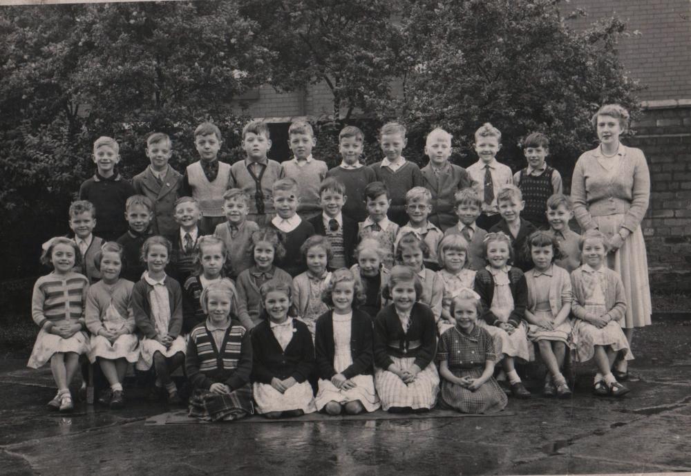 Ince C of E Juniors circa 1954/55 - Miss Ellison's Class