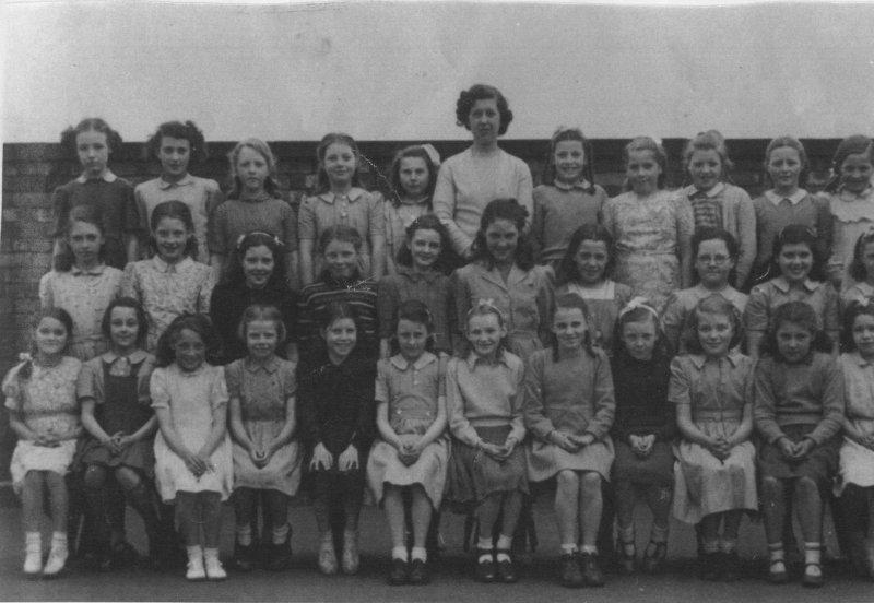 St Patrick's R.C. Girls School, Hardybutts, c1947/48.