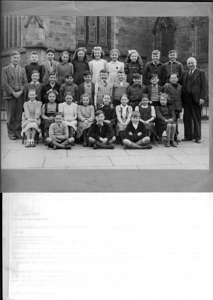 Mr. Smith's class at Poolstock C of E School 1952