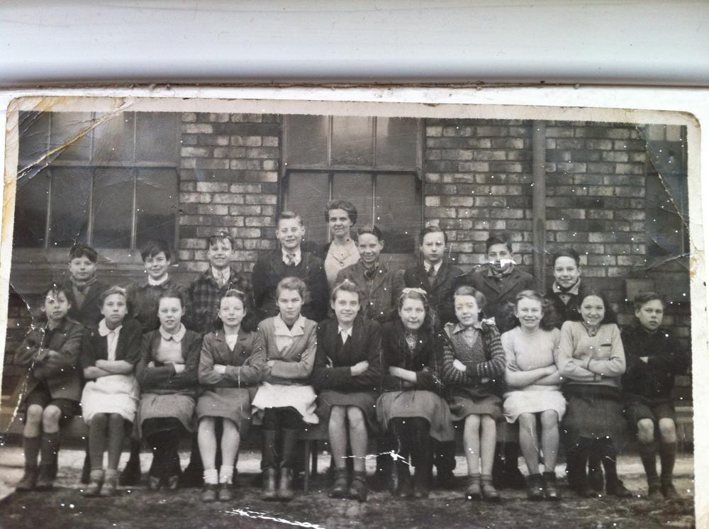 Moss Lane School 1947 class 4b