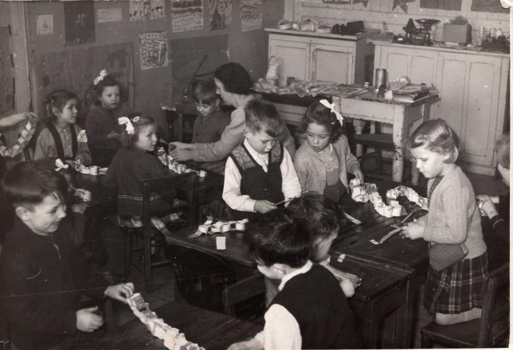 St Wilfrid's infant school 1954/55