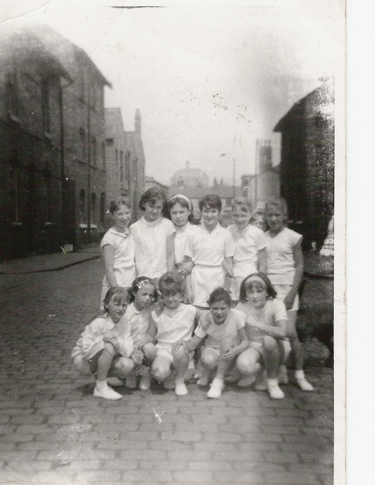 girls from Ince Central just before we left. Summer 1964.